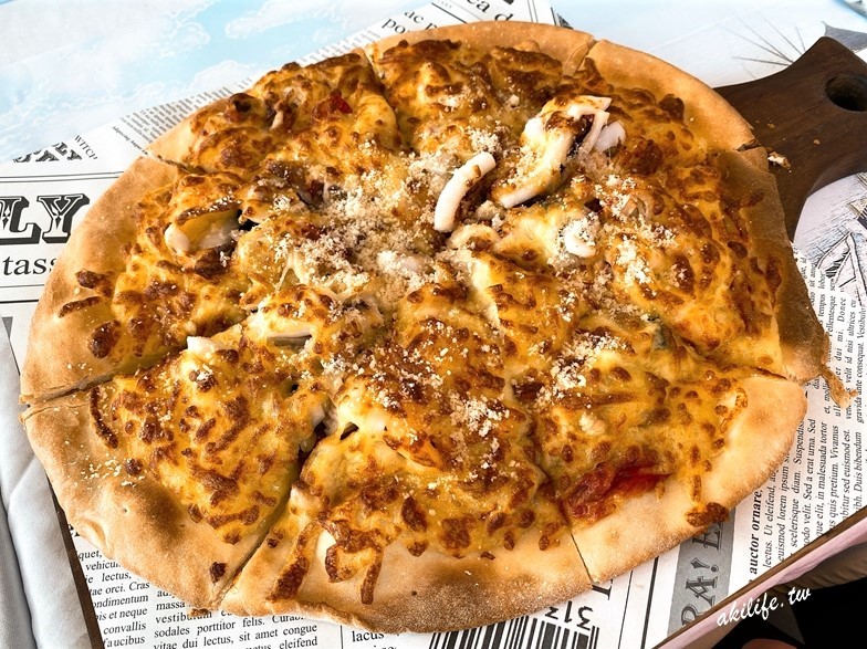 聖托里尼海景餐廳-Pizza