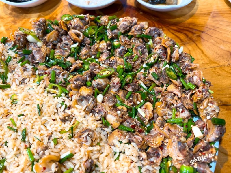 江陵血蛤拌飯