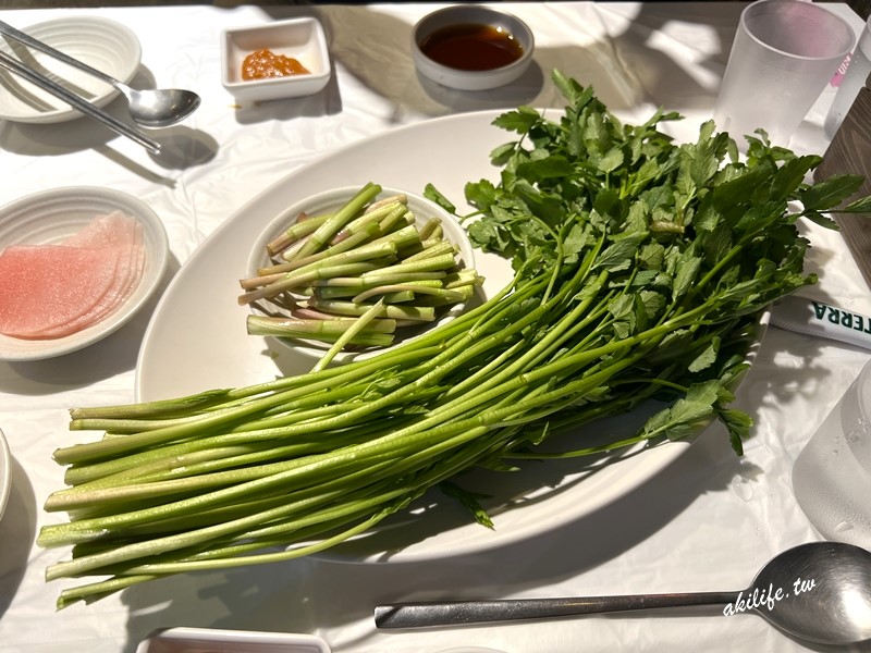 水芹菜烤肉