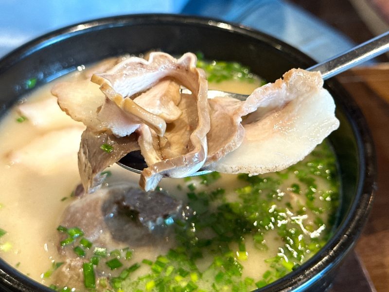 嚴湧帛豬肉湯飯