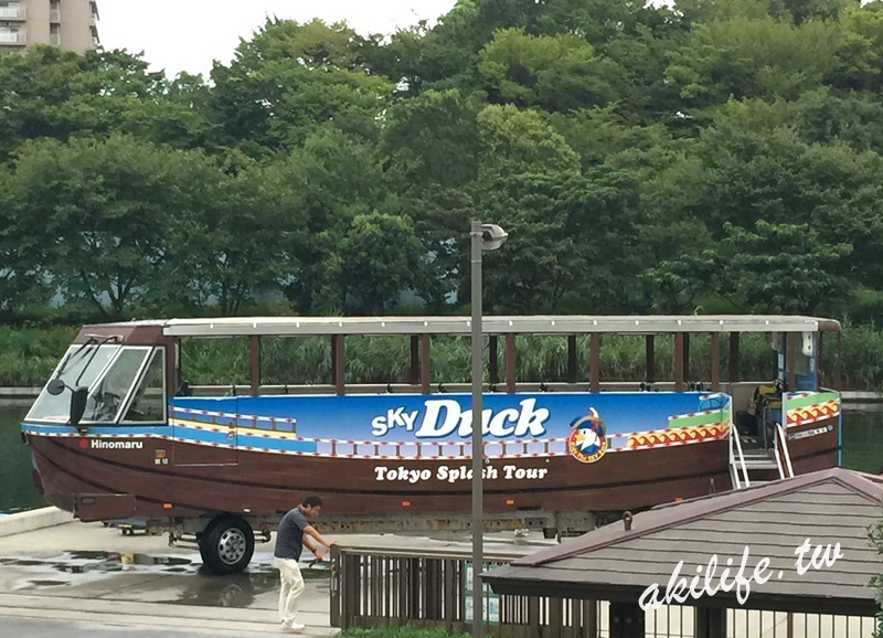 【東京自由行】SKY Duck水陸兩用觀光巴士初體驗(鴨子船.車)